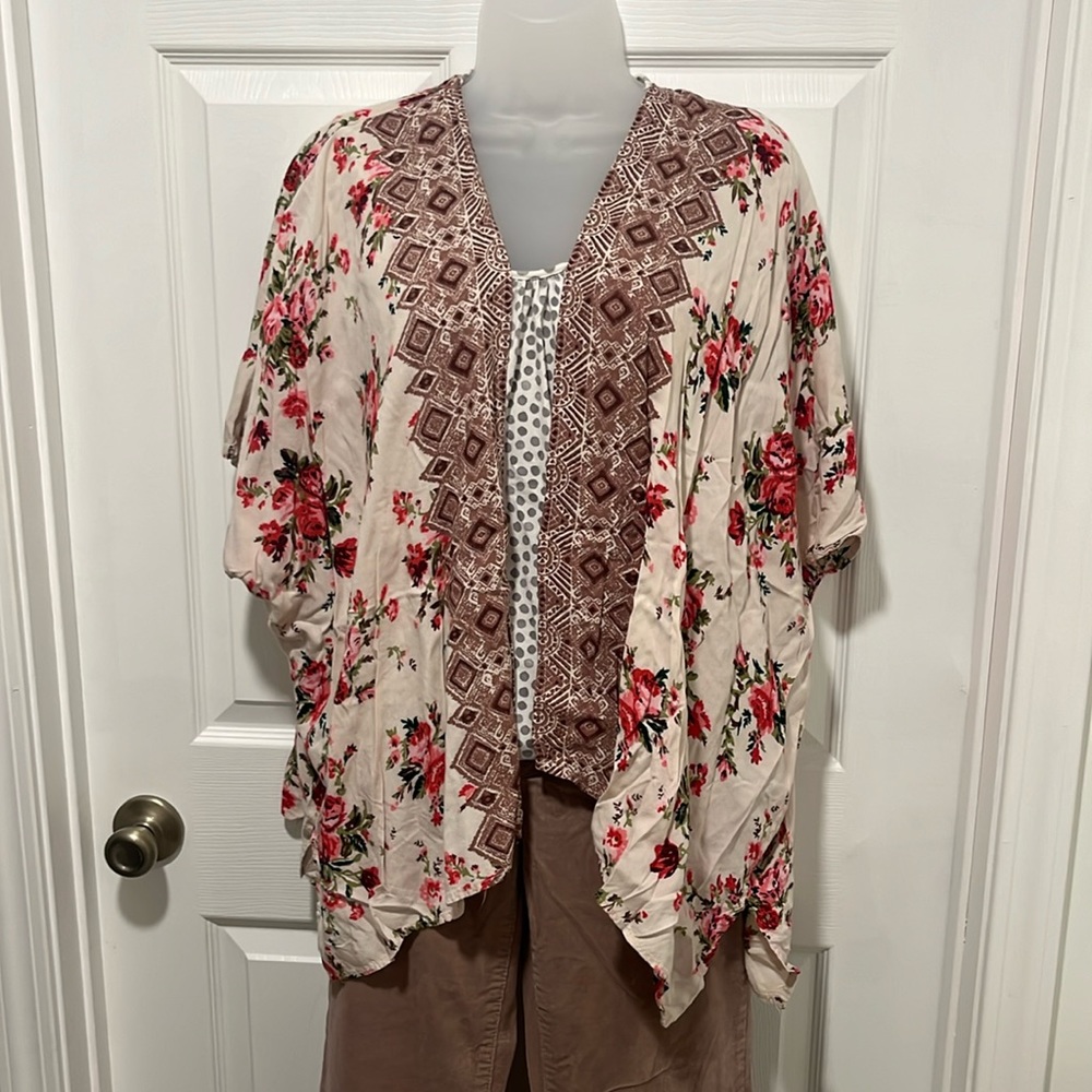 Floral cardigan
